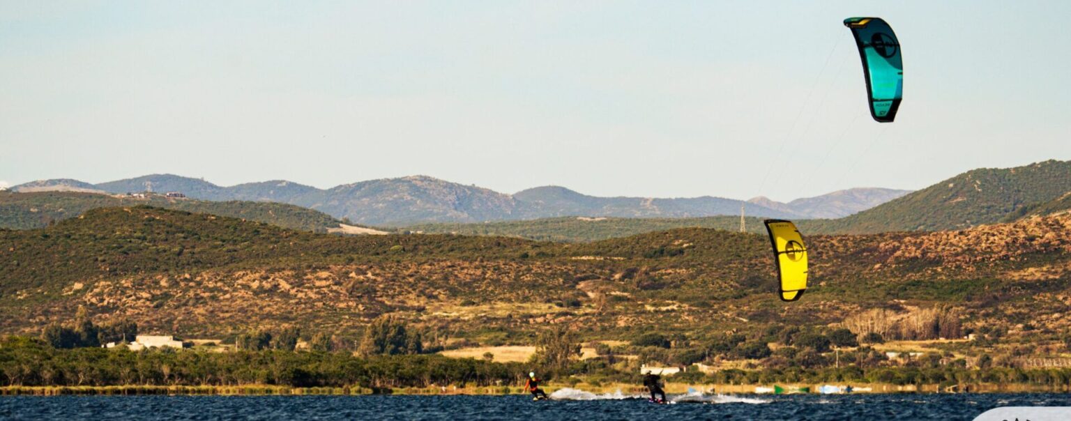 kitesurfing na Sardynii